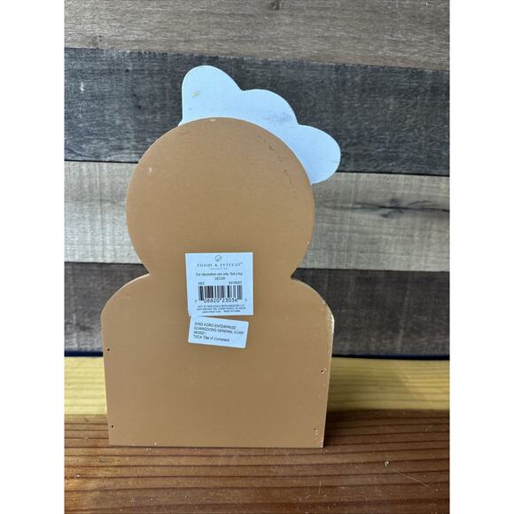 Gingerbread Days Til Christmas Wood Number Cubes Countdown - Picture 3 of 5